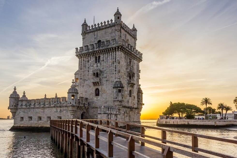 Imagem ilustrativa de um ponto turístico de Portugal Torre de Belém em Portugal
